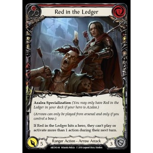 FaB Löskort: Arcane Rising First: Red in the Ledger