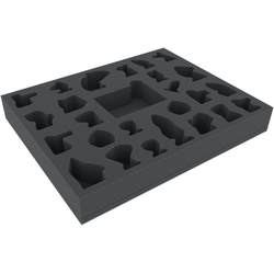 Feldherr 45mm foam tray for Blackstone Fortress: Servants of the Abyss + Cultist of the Abyss
