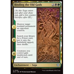 Magic löskort: Magic: Commander: Lorwyn Eclipsed: Binding the Old Gods