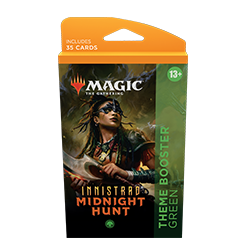 Magic The Gathering: Innistrad - Midnight Hunt Theme Booster Pack Green
