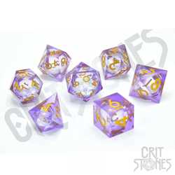 Liquid Core RPG Dice Set - Arcane Sparkle (7)