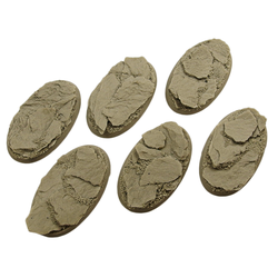 Shale Bases, Oval 60mm (4)