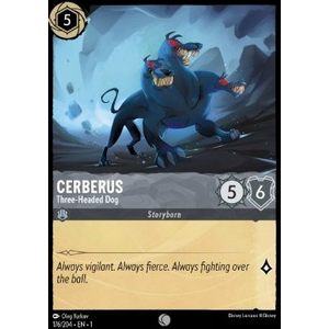 Lorcana Löskort: The First Chapter: Cerberus - Three-Headed Dog