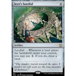 Magic löskort: Zendikar Rising Commander Decks: Seer's Sundial