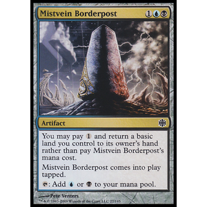 Magic löskort: Alara Reborn: Mistvein Borderpost