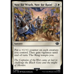 Magic löskort: The Lord of the Rings: Tales of Middle-earth: Now for Wrath, Now for Ruin!