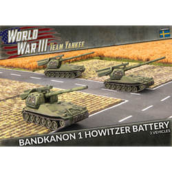 Swedish Bandkanon 1 Howitzer Battery