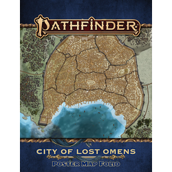 Pathfinder RPG: Lost Omens - City of Lost Omens Poster Map Folio