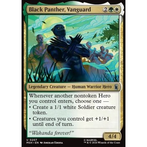 Magic löskort: Marvel Super Heroes: Black Panther, Vanguard