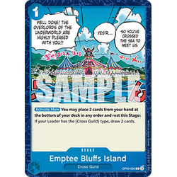 One Piece Löskort: Emperors in the New World: Emptee Bluffs Island