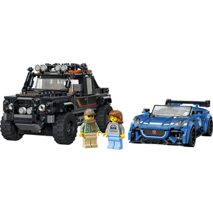 LEGO Speed Champions Jaguar Project 7 och Land Rover Defender 77264
