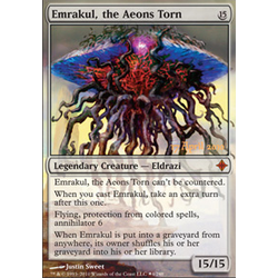 Magic löskort: Rise of the Eldrazi: Emrakul, the Aeons Torn (Prerelease Foil)