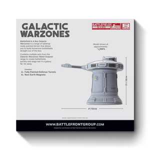 Battlefield in a Box Galactic Warzones: Rebel Outpost - Defense Turrets