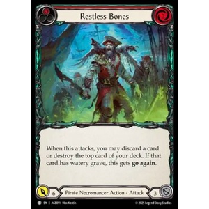 FaB Löskort: Armory Deck: Gravy Bones: Restless Bones (Red)
