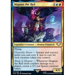 Magic löskort: Universes Beyond: Warhammer 40,000: Magnus the Red