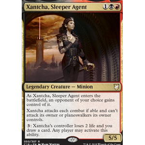 Magic löskort: Commander 2018: Xantcha, Sleeper Agent