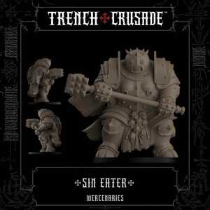 Trench Crusade: Mercenary - Sin Eater (3D-resin) (1)