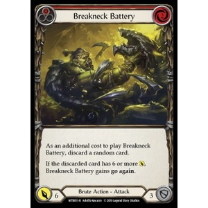 FaB Löskort: Welcome to Rathe Alpha: Breakneck Battery (Red)