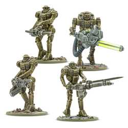 Konflikt '47: British Commonwealth Mk II Heavy Automated Infantry (plastic) (4)