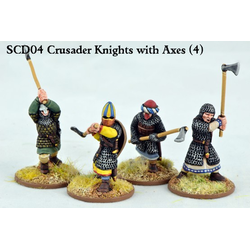 Saga Crusader Knights with Double Handed Weapons (4)