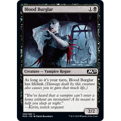 Magic löskort: Core Set 2020: Blood Burglar
