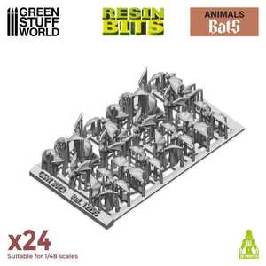 Green Stuff World: Bats Set - 3D Printed