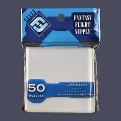 Card Sleeves Square Clear 70x70mm (50) (FFG)