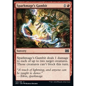 Magic löskort: Double Masters 2022: Sparkmage's Gambit