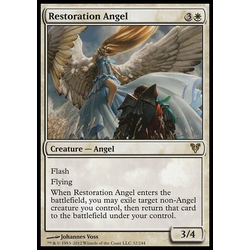 Magic löskort: Avacyn Restored: Restoration Angel (Foil)