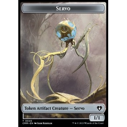 Magic löskort: Commander Masters:Servo Token (A 1/1) // Soldier Token (W 1/1)