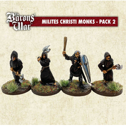 Milites Christi Monks - Pack 2 (4)