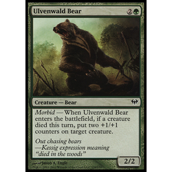 Magic löskort: Dark Ascension: Ulvenwald Bear