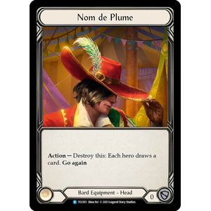 FaB Löskort: Round the Table: Nom de Plume