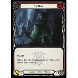 FaB Löskort: Outsiders: Wither (Red)