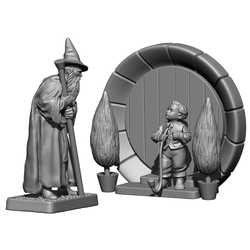 Middle-Earth RPG: Bilbo's first meeting with Gandalf