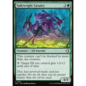 Magic löskort: Lorwyn Eclipsed: Safewright Cavalry