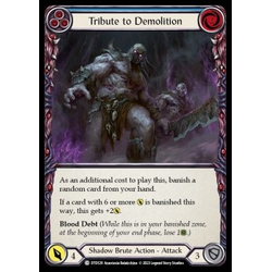 FaB Löskort: Dusk till Dawn: Tribute to Demolition (Blue) (Rainbow Foil)