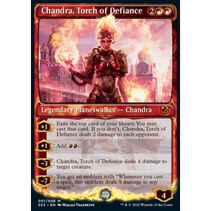 Magic löskort: Signature Spellbook: Chandra: Chandra, Torch of Defiance