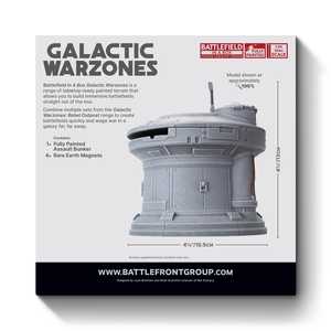 Battlefield in a Box Galactic Warzones: Rebel Outpost - Assault Bunker