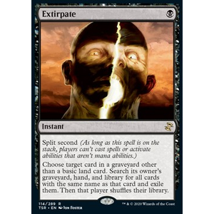 Magic Löskort: Time Spiral Remastered: Extirpate (Foil)