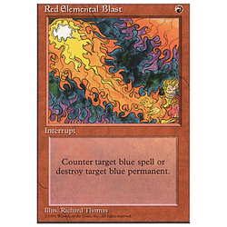 Magic löskort: 4th Edition: Red Elemental Blast