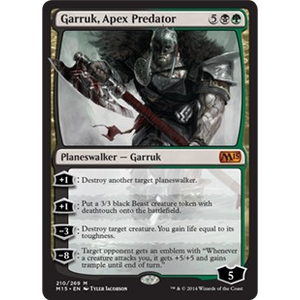 Magic löskort: Magic 2015: Garruk, Apex Predator