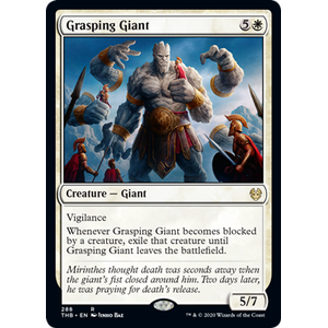 Magic löskort: Theros: Beyond Death: Grasping Giant