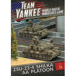 Soviet ZSU 23-4 Shilka AA Platoon