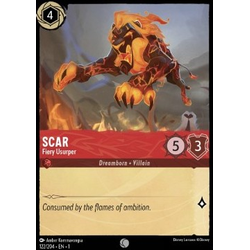 Lorcana Löskort: The First Chapter: Scar - Fiery Usurper