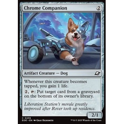 Magic löskort: Edge of Eternities: Chrome Companion (Foil)