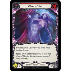 FaB Löskort: Monarch Unlimited: Ghostly Visit (Red)