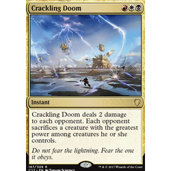 Magic löskort: Commander 2017: Crackling Doom