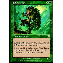 Magic löskort: Invasion: Kavu Titan