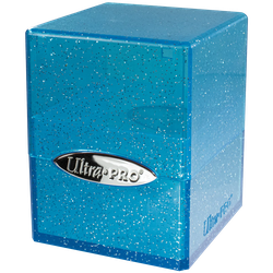 Ultra Pro Deck Box Satin Cube - Glitter Blue